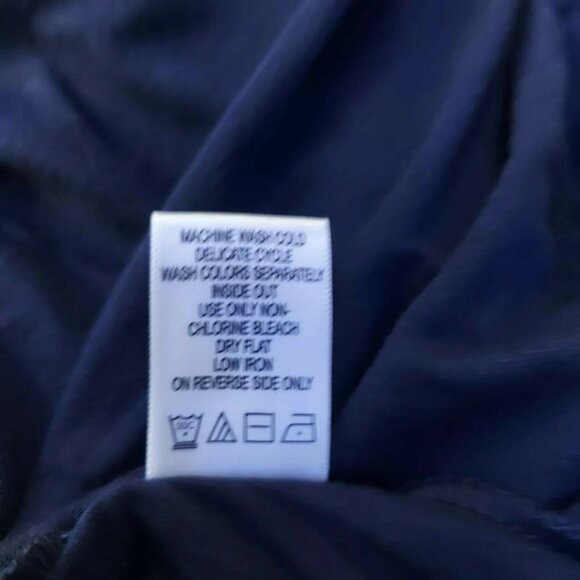 ROAMANS Womens Navy Blue Beaded Neck Bell Slerve Tunic Sz 14/16 - Picture 8 of 8